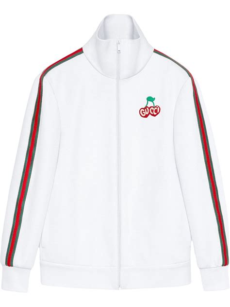 gucci cherry jacket|gucci jacket for women.